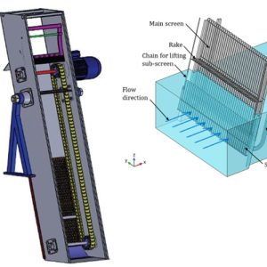Máy tách rác tự động